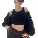 twinset due pezzi cardigan e top nuvia